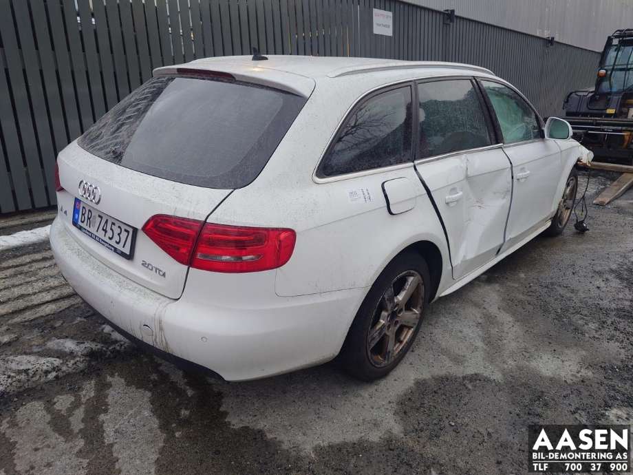 Audi A4 2007-2014 (Type IV) (B8) (B8), Motorkode: CAG, Girkassekode: 