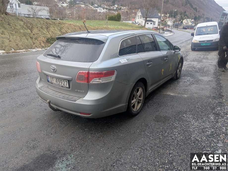 Toyota Avensis 2009-2015 (Type III, Fase 1) , Motorkode: 1AD-FTV, Girkassekode: 