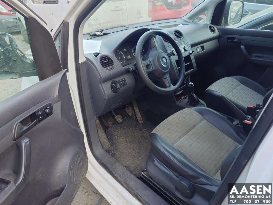 VW Caddy 2010-2015 (Type III, Fase 2) , Motorkode: CAYD, Girkassekode: LZY