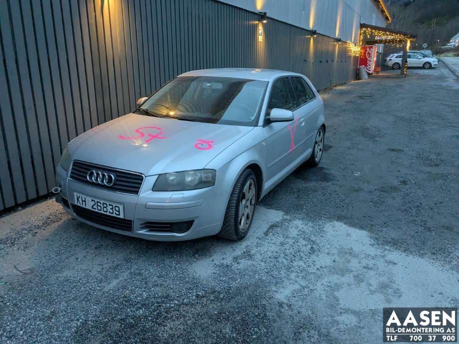 Audi A3 2003-2008 (Type II, Fase 1) , Motorkode: BGU, Girkassekode: FVH