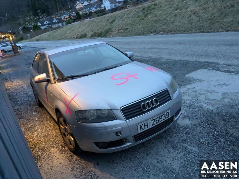 Audi A3 2003-2008 (Type II, Fase 1) , Motorkode: BGU, Girkassekode: FVH