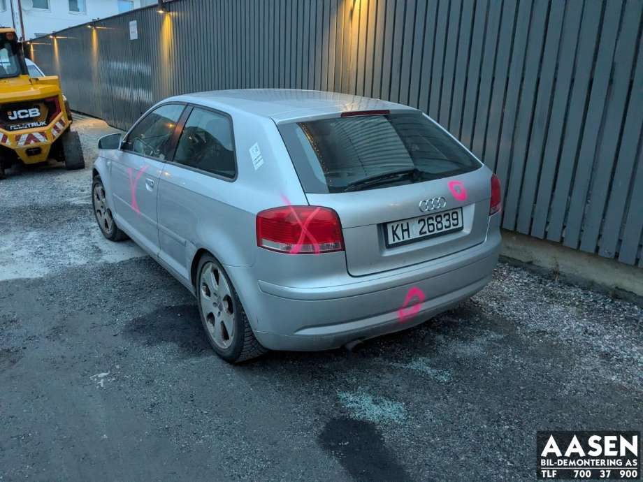 Audi A3 2003-2008 (Type II, Fase 1) , Motorkode: BGU, Girkassekode: FVH