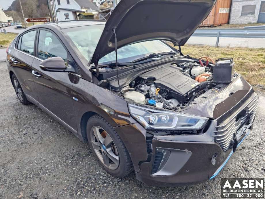 Hyundai Ioniq Hybrid, 2016-2019 (Fase 1)  delebil , Motorkode: G4LE-6
