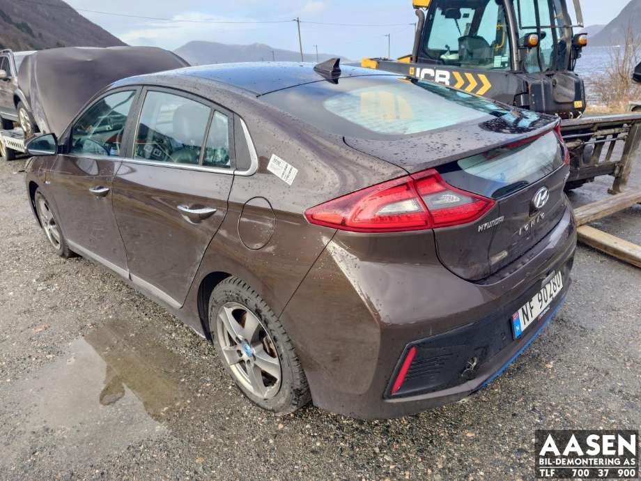 Hyundai Ioniq Hybrid 2016-2019 (Fase 1) , Motorkode: G4LE-6, Girkassekode: 