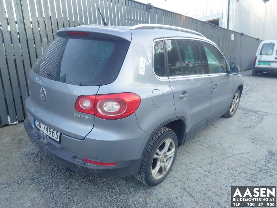 VW Tiguan 2007-2011 (Type I, Fase 1) , Motorkode: CBAB, Girkassekode: LMU