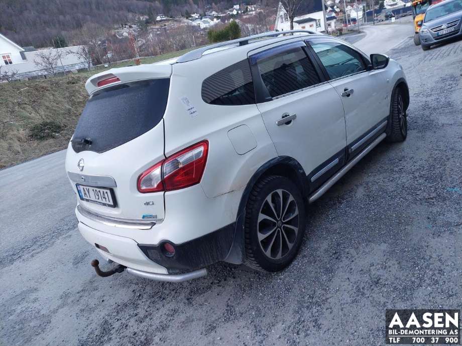 Nissan Qashqai 2010-2014 (Type I, Fase 2) , Motorkode: K9K, Girkassekode: 