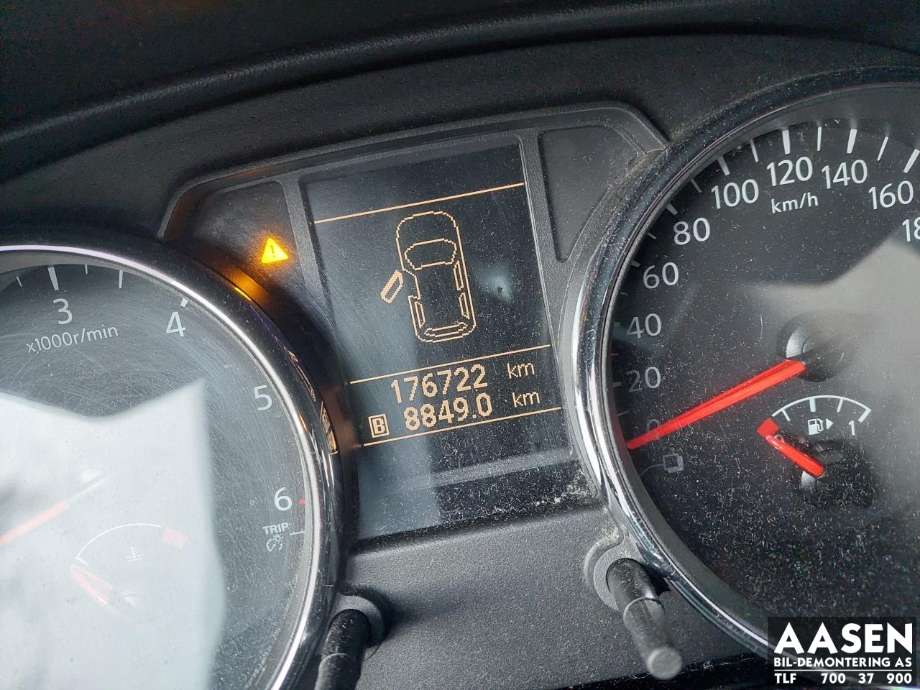 Nissan Qashqai 2010-2014 (Type I, Fase 2) , Motorkode: K9K, Girkassekode: 