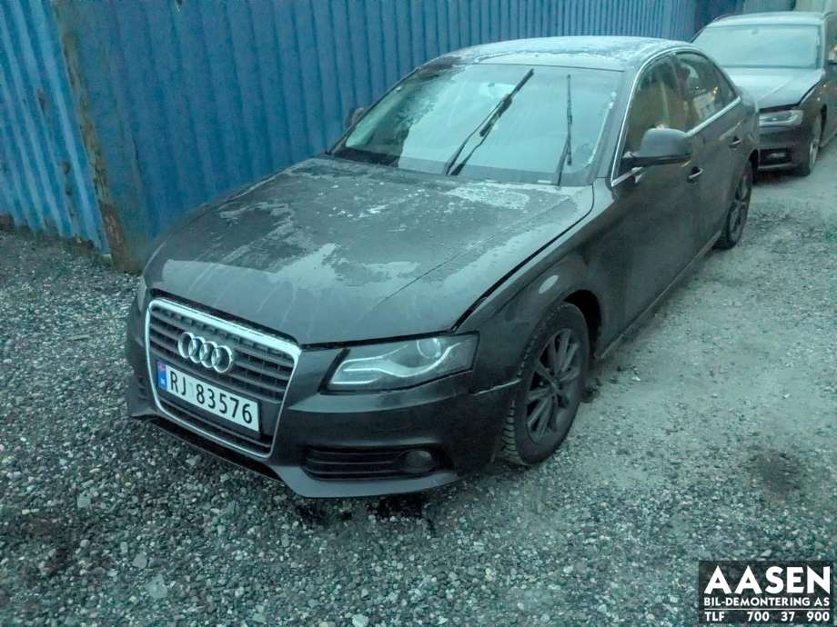 Audi A4, 2007-2014 (B8, Type IV) (B8) delebil , Motorkode: CABB, Girkassekode: JJF