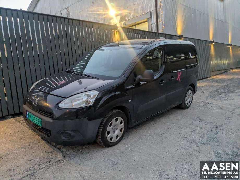 Peugeot Partner 2008-2015 (Type II, Fase 1) , Motorkode: 9H06, Girkassekode: 