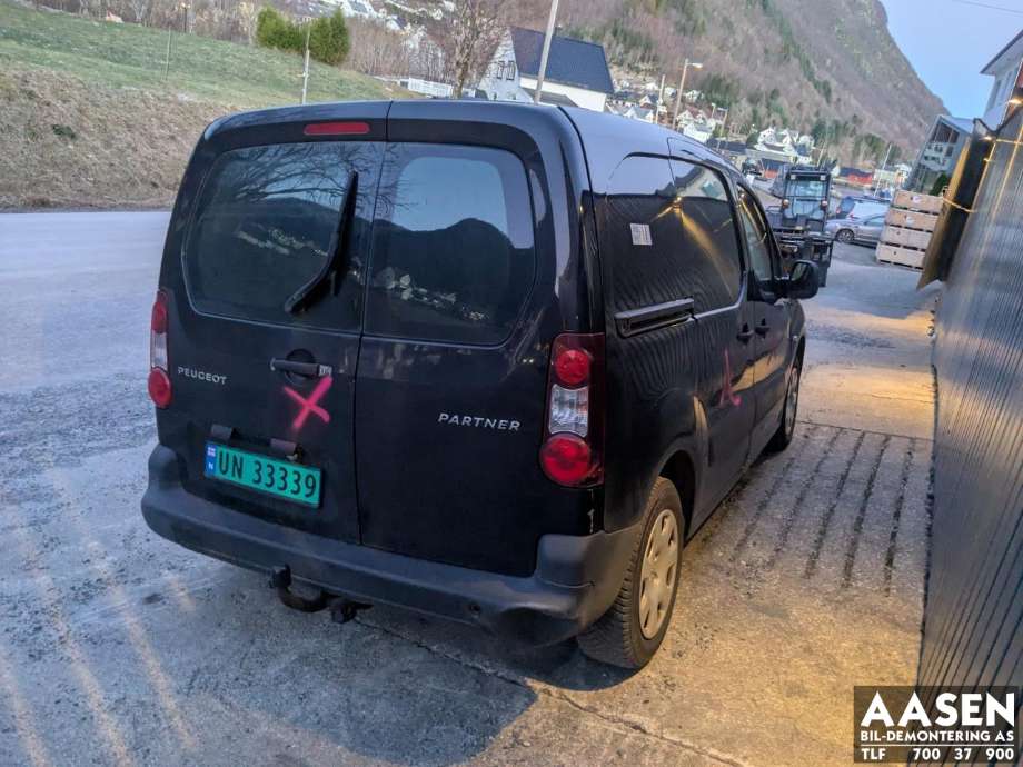 Peugeot Partner 2008-2015 (Type II, Fase 1) , Motorkode: 9H06, Girkassekode: 