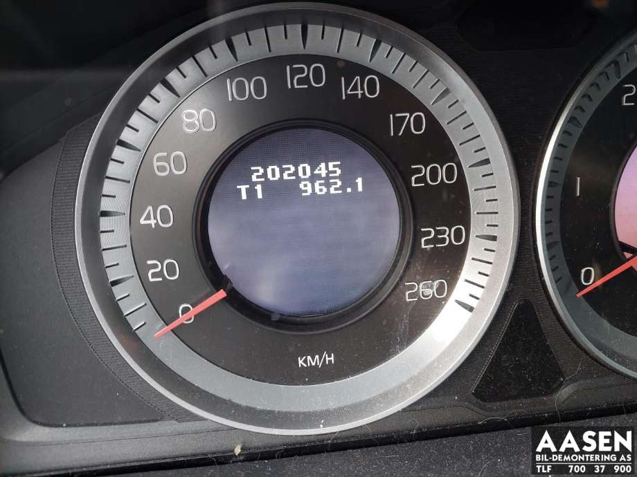 Volvo S60 2010-2014 (Type II, Fase 1) delebil , Motorkode: D4162T, Girkassekode: 