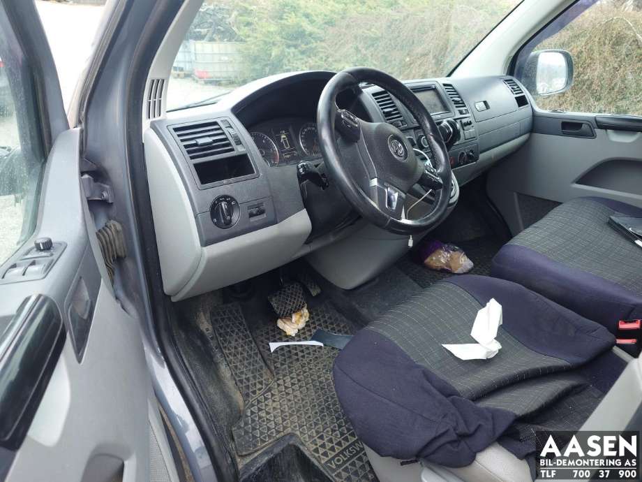 VW Transporter / Caravelle 2009-2015 (Fase 2) (T5) (T5), Motorkode: CFCA, Girkassekode: NYC