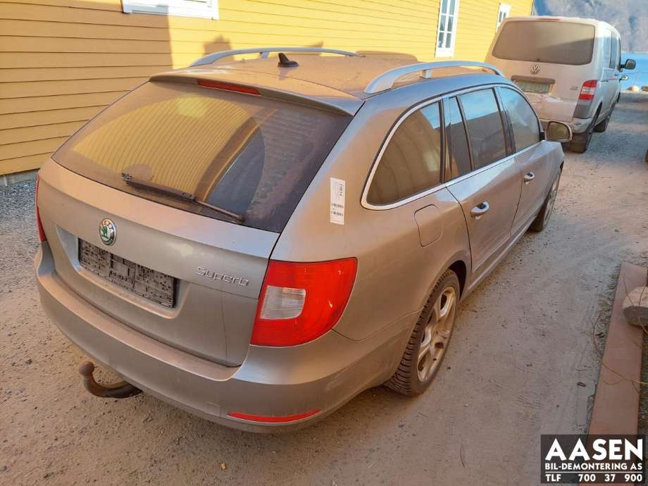Škoda Superb 2008-2015 (Type II) , Motorkode: CFFB, Girkassekode: MFL