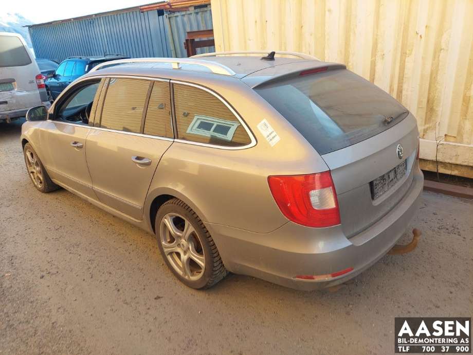Škoda Superb 2008-2015 (Type II) , Motorkode: CFFB, Girkassekode: MFL
