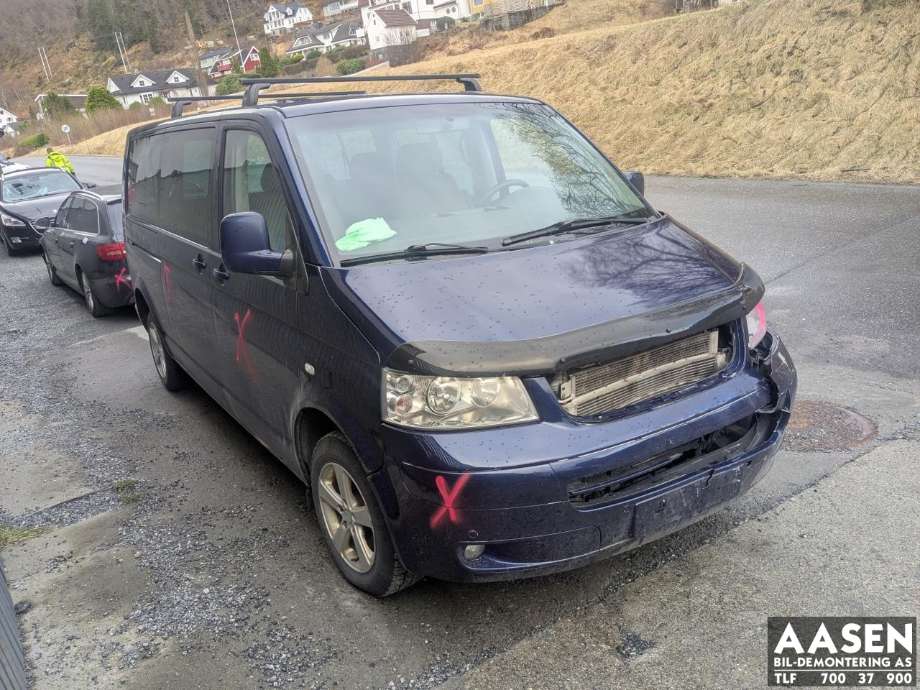 VW Transporter / Caravelle 2003-2009 (Fase 1) (T5) (T5), Motorkode: AXD, Girkassekode: JFS