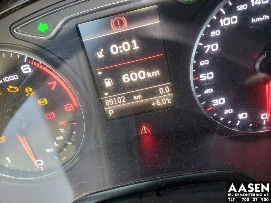 Audi A3 2012-2016 (Type III, Fase 1) , Motorkode: CYVB, Girkassekode: QHV