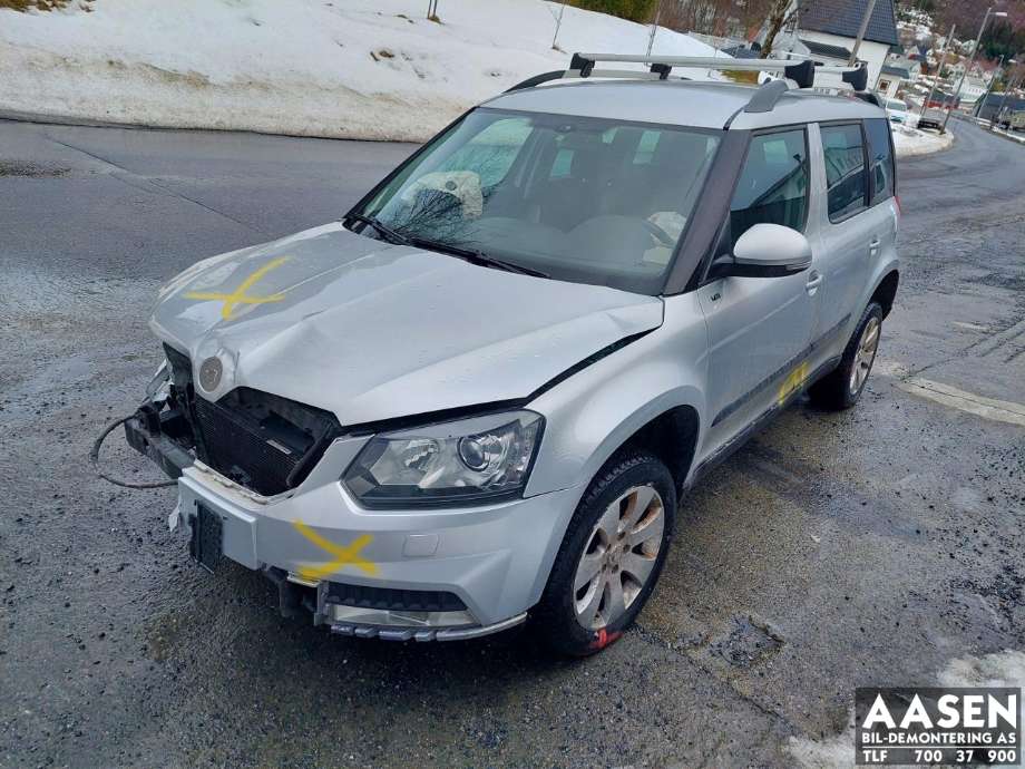 Škoda Yeti 2014-2017 (Fase 2) , Motorkode: CFHF, Girkassekode: NFQ