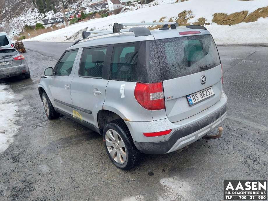Škoda Yeti 2014-2017 (Fase 2) , Motorkode: CFHF, Girkassekode: NFQ