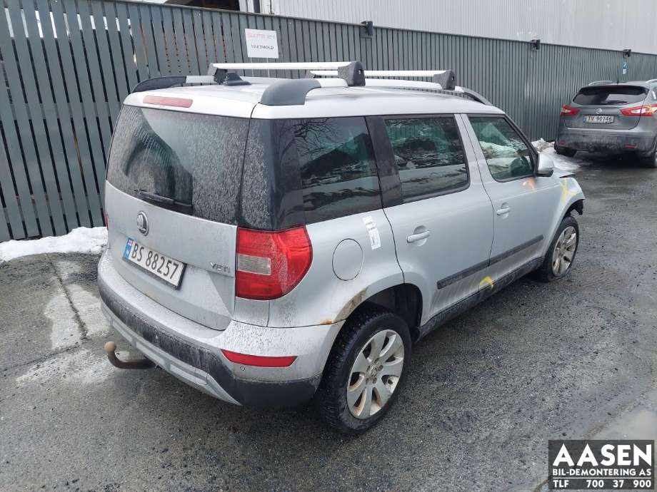 Škoda Yeti 2014-2017 (Fase 2) , Motorkode: CFHF, Girkassekode: NFQ