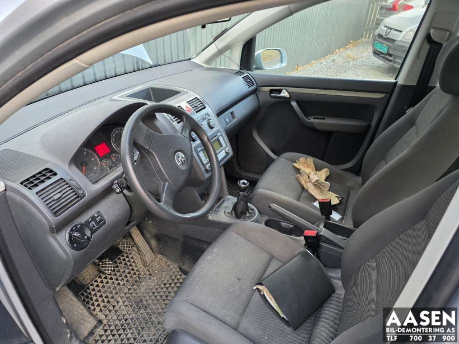 VW Touran 2007-2010 (Type I, Fase 2) , Motorkode: BXJ, Girkassekode: 