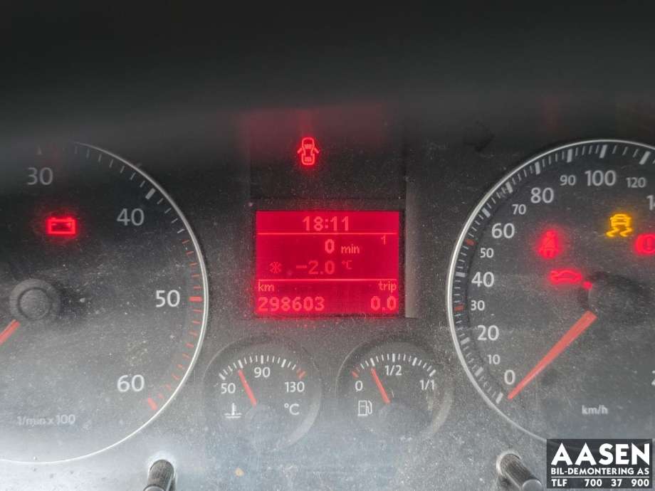 VW Touran 2007-2010 (Type I, Fase 2) , Motorkode: BXJ, Girkassekode: 