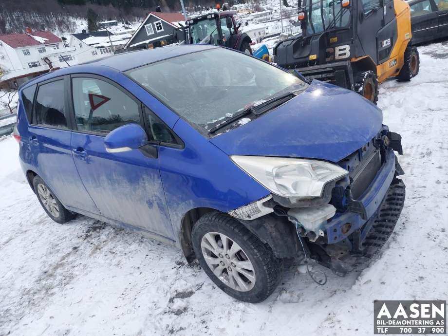 Toyota Verso-S 2011-2015 (COMBI) (COMBI), Motorkode: 1ND-TV, Girkassekode: 