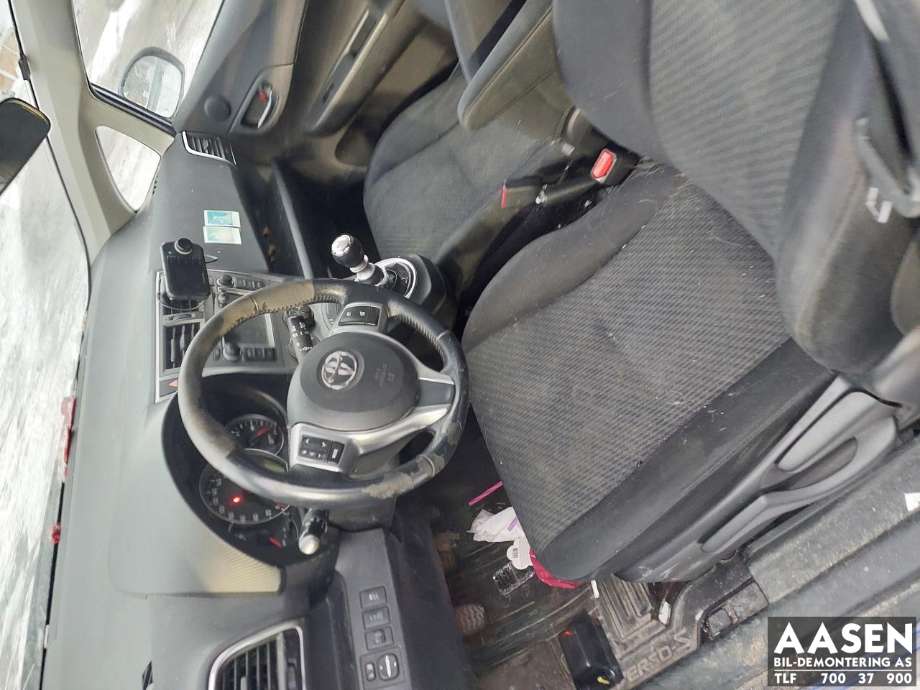 Toyota Verso-S 2011-2015 (COMBI) (COMBI), Motorkode: 1ND-TV, Girkassekode: 
