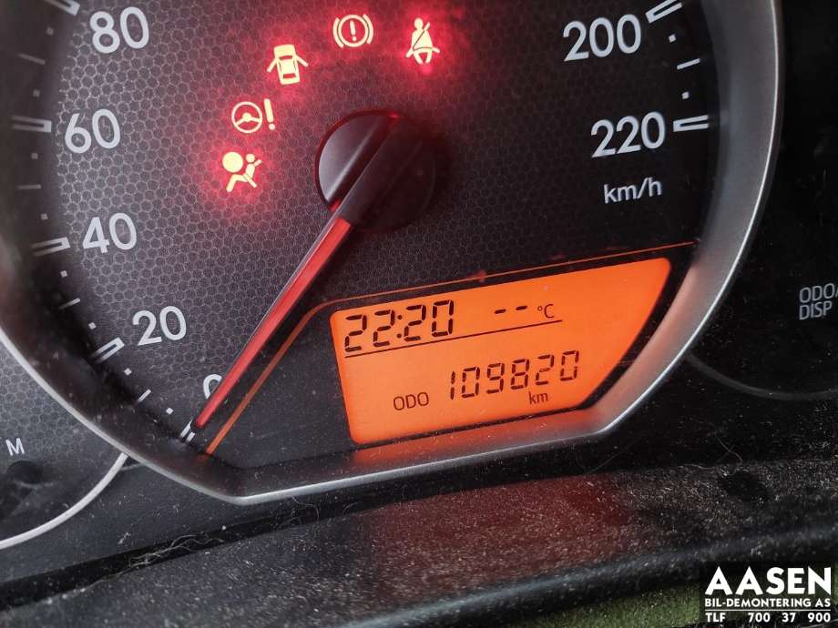 Toyota Verso-S 2011-2015 (COMBI) (COMBI), Motorkode: 1ND-TV, Girkassekode: 