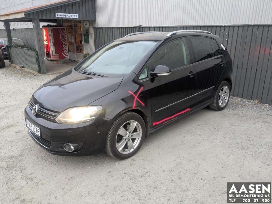 VW Golf, Plus/Cross, 2009-2013 (Fase 2)  delebil , Motorkode: CAY