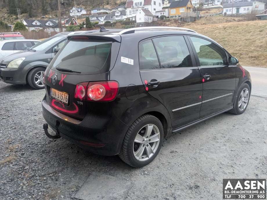 VW Golf, Plus/Cross 2009-2013 (Fase 2) , Motorkode: CAY, Girkassekode: 