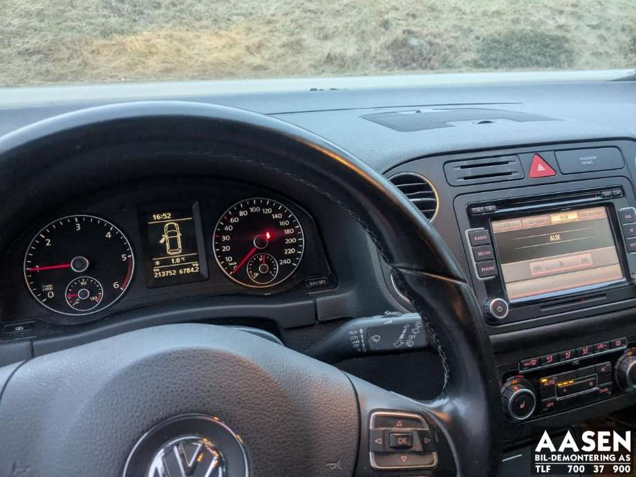 VW Golf, Plus/Cross 2009-2013 (Fase 2) , Motorkode: CAY, Girkassekode: 