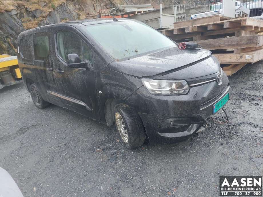 Toyota Proace City 2020-->> , Motorkode: YHZ, Girkassekode: 