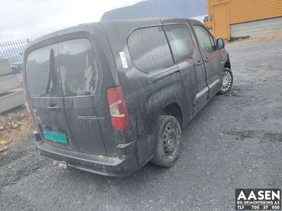 Toyota Proace City 2020-->> , Motorkode: YHZ, Girkassekode: 