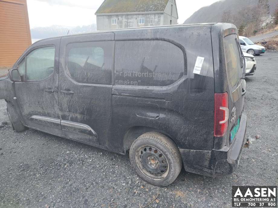 Toyota Proace City 2020-->> , Motorkode: YHZ, Girkassekode: 
