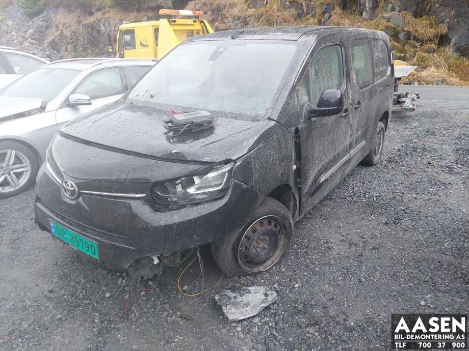 Toyota Proace City 2020-->> , Motorkode: YHZ, Girkassekode: 