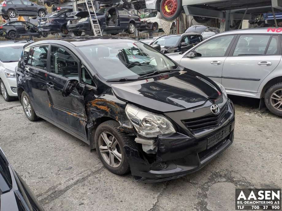 Toyota Verso 2009-2016 (Type III) , Motorkode: 1AD-FTV, Girkassekode: 