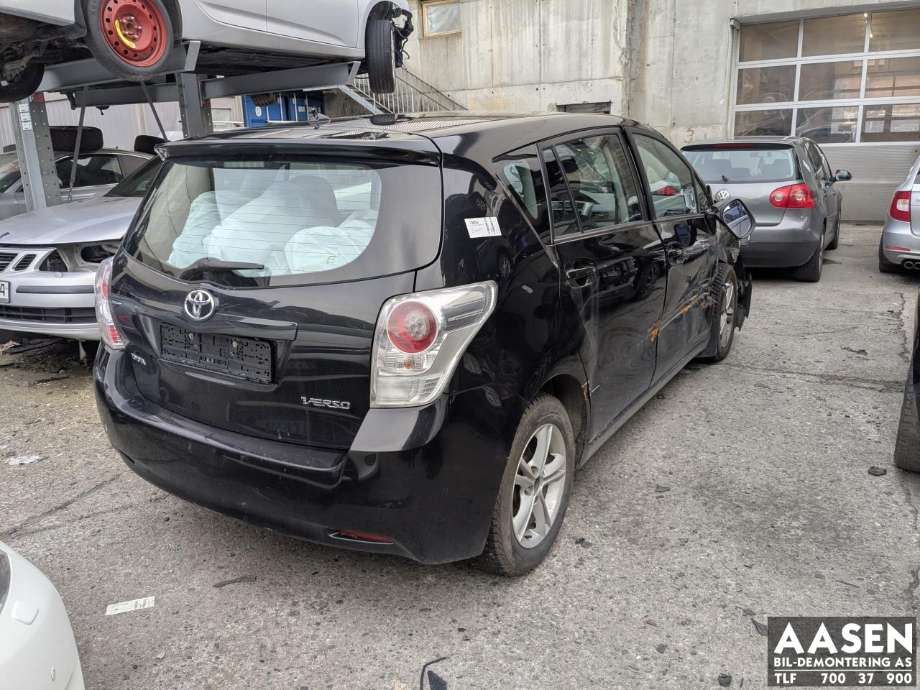Toyota Verso 2009-2016 (Type III) , Motorkode: 1AD-FTV, Girkassekode: 