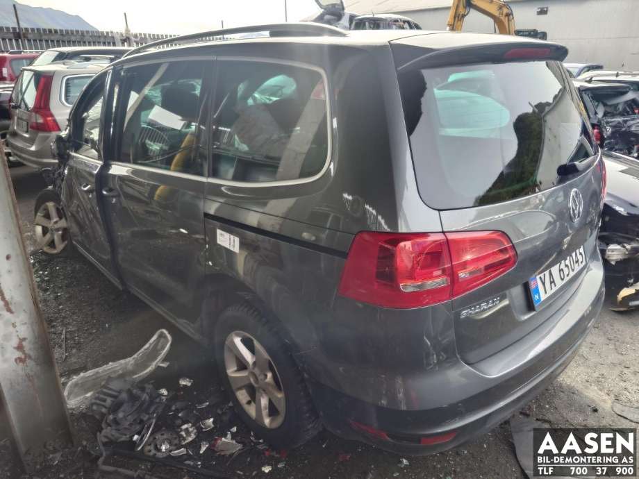 VW Sharan 2010-->> (Type II) , Motorkode: , Girkassekode: PBD
