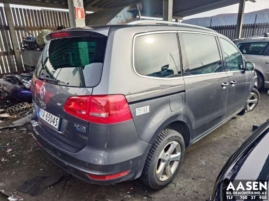 VW Sharan 2010-->> (Type II) , Motorkode: , Girkassekode: PBD