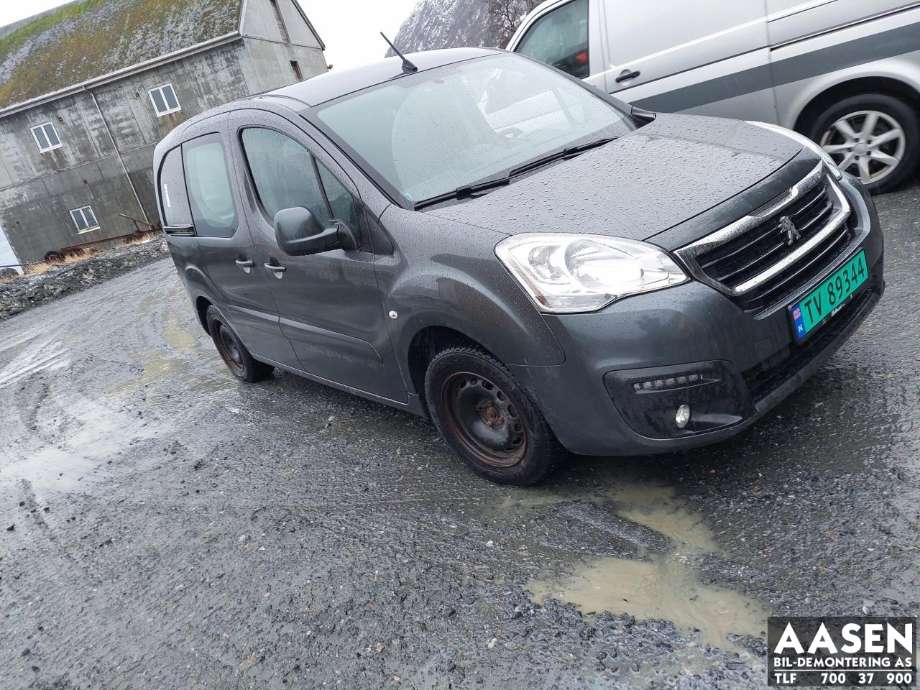 Peugeot Partner, 2015-2019 (Type II, Fase 2)  delebil , Motorkode: BHY
