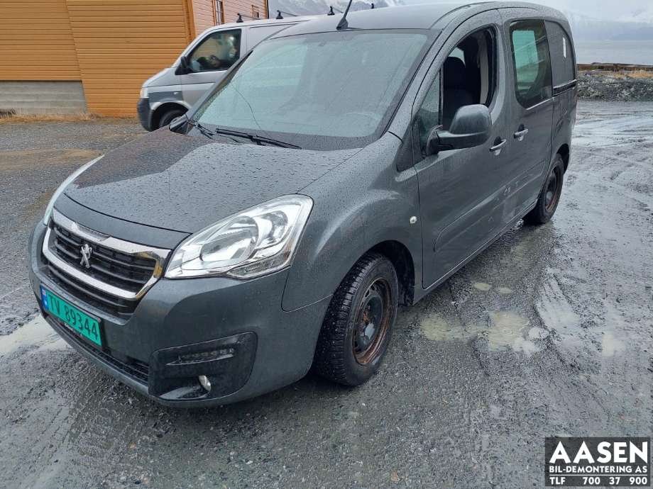 Peugeot Partner 2015-2019 (Type II, Fase 2) , Motorkode: BHY, Girkassekode: 
