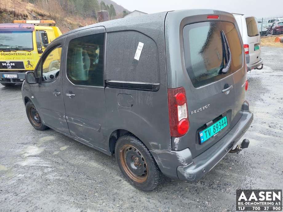 Peugeot Partner 2015-2019 (Type II, Fase 2) , Motorkode: BHY, Girkassekode: 