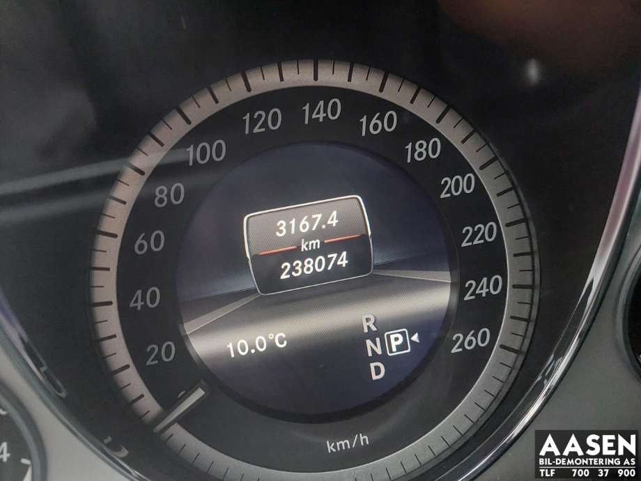 Mercedes E-Klasse 2009-2013 (Fase 1) (W212) (W212), Motorkode: 651924, Girkassekode: