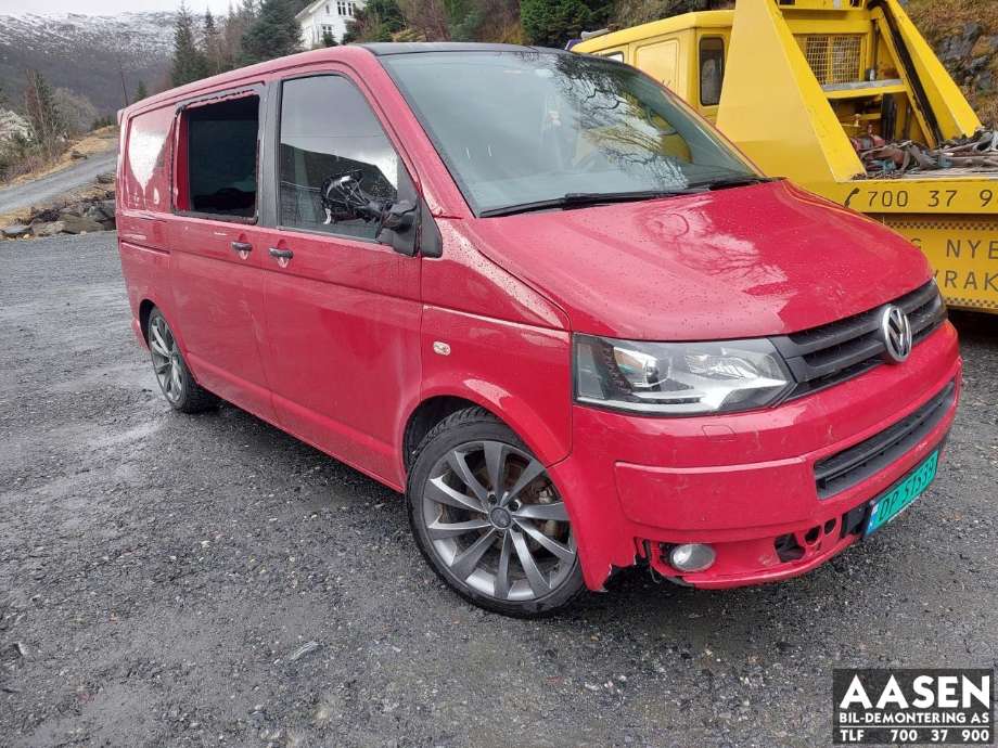 VW Transporter / Caravelle 2009-2015 (Fase 2) (T5) (T5), Motorkode: CFCA, Girkassekode: NZR