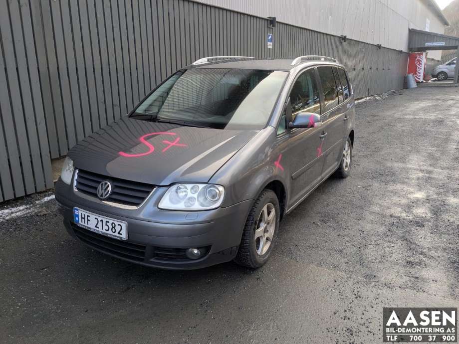 VW Touran 2003-2006 (Type I, Fase 1) , Motorkode: AVQ, Girkassekode: 