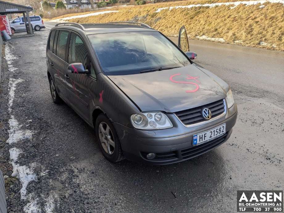 VW Touran 2003-2006 (Type I, Fase 1) , Motorkode: AVQ, Girkassekode: 