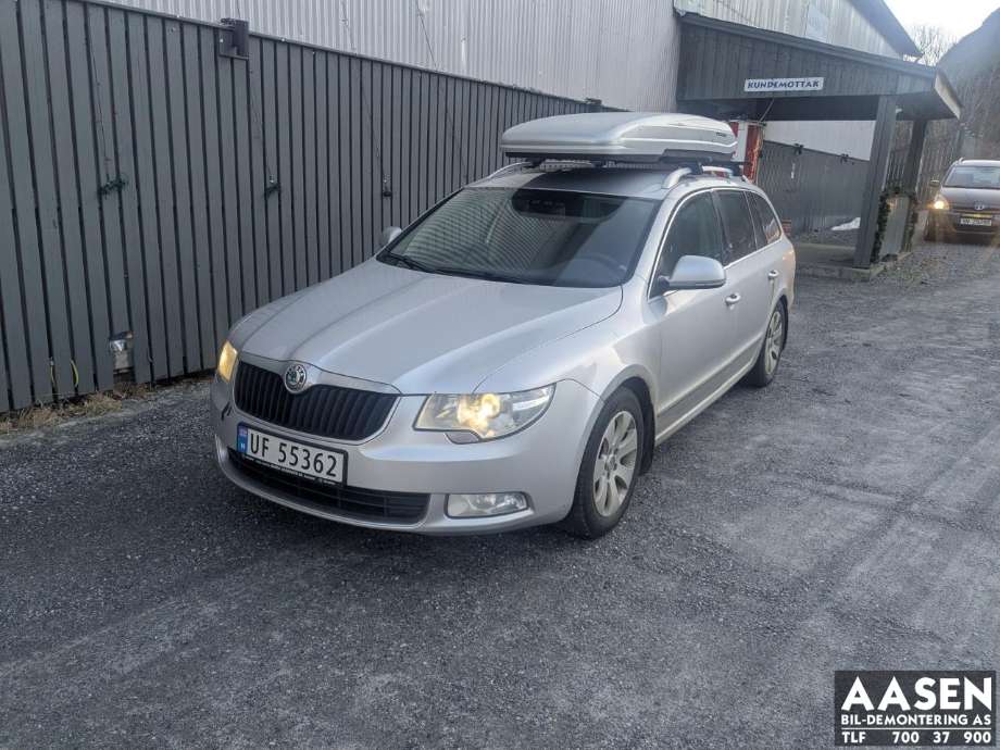 Škoda Superb, 2008-2015 (Type II)  delebil , Motorkode: CFF