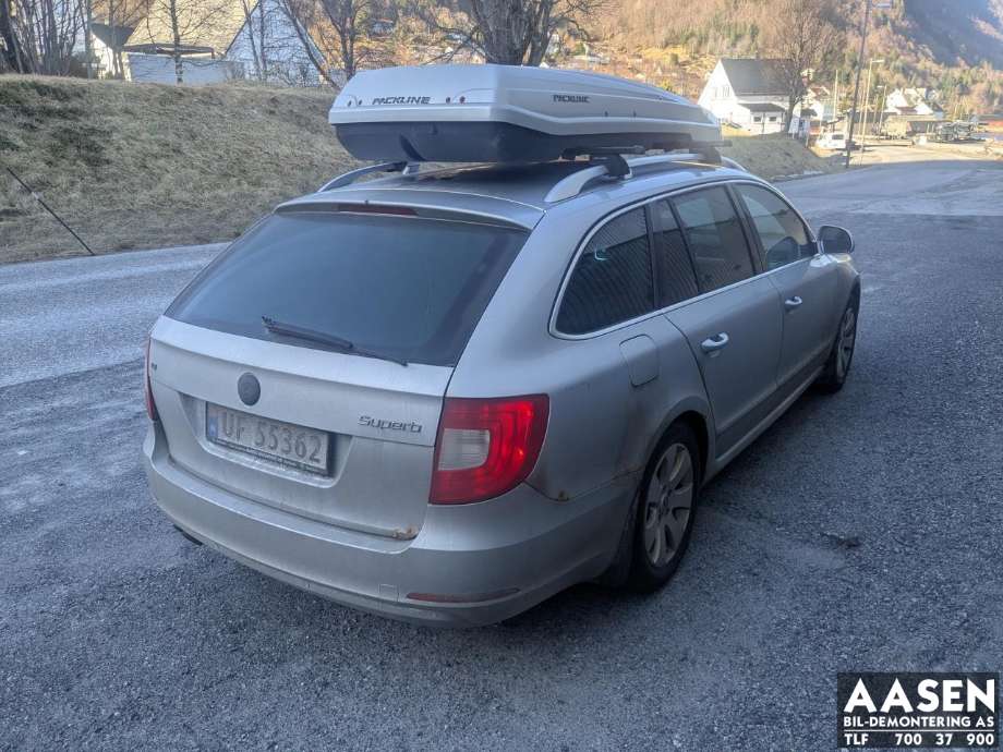 Škoda Superb 2008-2015 (Type II) , Motorkode: CFF, Girkassekode: 