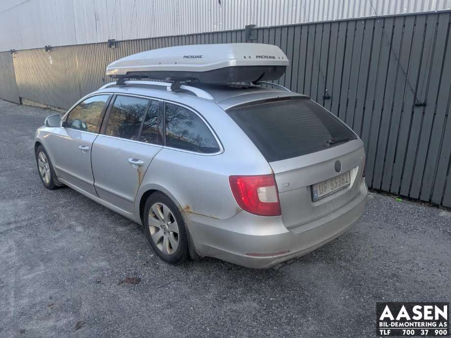 Škoda Superb 2008-2015 (Type II) , Motorkode: CFF, Girkassekode: 