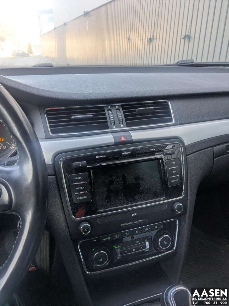 Škoda Superb 2008-2015 (Type II) , Motorkode: CFF, Girkassekode: 